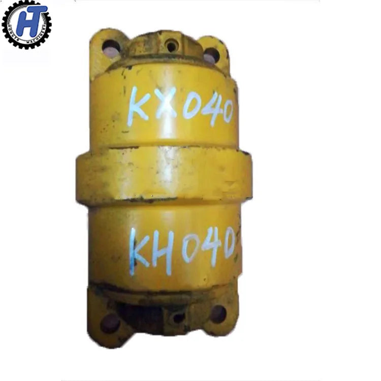 KX040 KH040 KH045 Track Roller Bottom Undercarriage for Mini Excavator Kx121-3 Low Roller RD118-21700 50Mn/40SiMnTi HRC50-56