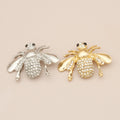 Jachon New Fashion Hot Sale Cute Animal Alloy Diamond Bee Brooch Suitable for Gift