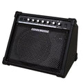 30-watt Wireless Electronic Drum Amplifier Combo Keyboard Speaker Wood Bluetooth Connect 6.35mm Audio Input *2 3.5mm Acceptale