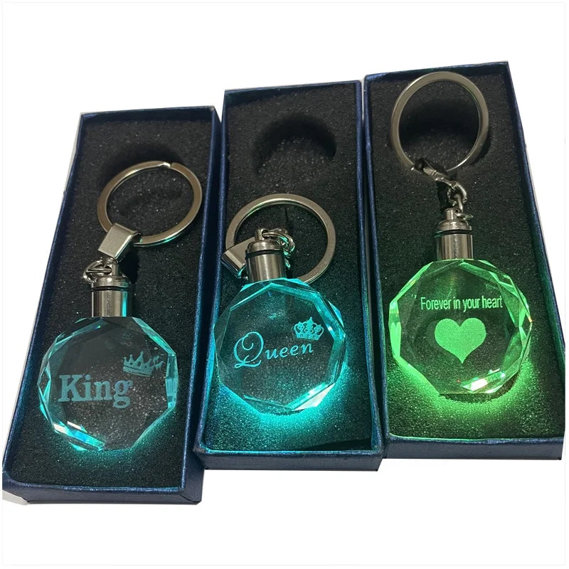 Handmade Imperial Crown Keychain Customized Multi-Color Crystal Keyring & Keyholder Bag Accessories