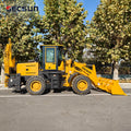 SECSUN PA Euro V Certificate Mini Chinese Backhoe Excavator Machine 2.5 Ton 4x4 Hydraulic Backhoe Loader for Sale