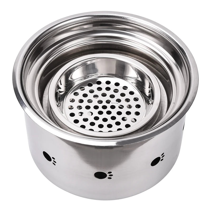 Japanese YAKINIKU Bbq Grill Commercial Embedded Round Barbecue Grill Indoor Charcoal BBQ Grill