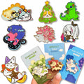 Wholesale Design Your Own Logo Metal Badge Bulk Anime Custom Lapel Pins Hard Enamel Pin with Backing Card
