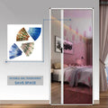 Customized Anti-Mosquito Window Screen Modern Design with Colorful Printed Pleated Mosquito Net Custom Pattern Window Cover