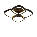 Modern Acrylic LED Ceiling Lamp Surface Mounted Square Ceiling Chandelier for  Indoor Hotel Hall Decoration