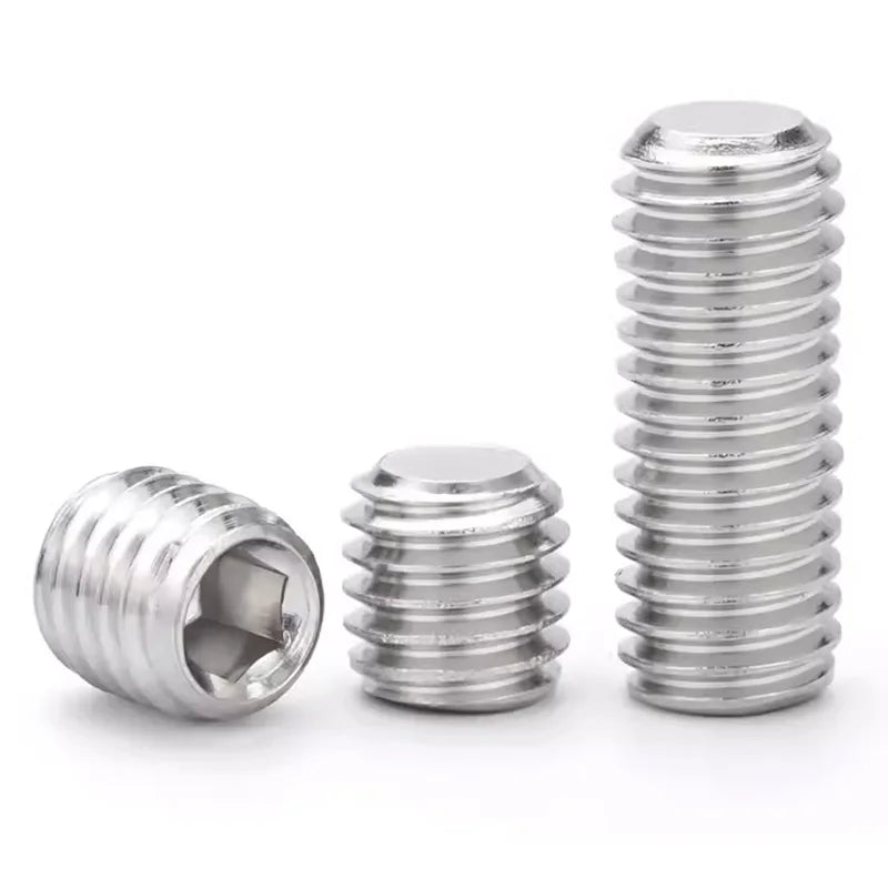 304 Stainless Steel Grub Screw M6 Grub Set Screw Hollow Grub Screw