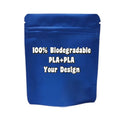 Eco Friendly PLA Stand up Pouch Custom Ziplock Biodegradable Packaging Plastic Bag for Food Snack Powder
