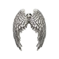 Viking Stainless Steel Cuban Silver Plated Pendant Biker Big Pendant Norse Angle Wing Pendant