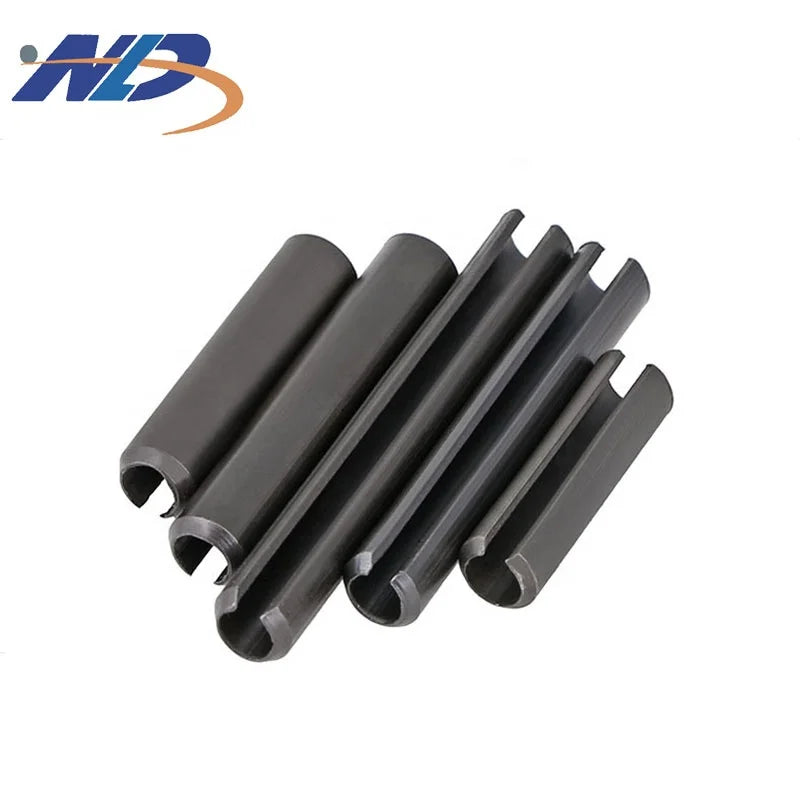 Spring Dowel Pin DIN 1481 Standard 304Stainless Steel Roll Slotted Spring 65Mn Elastic Cotter Pin