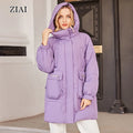 Wholesale Fashion Short Down Jacket Girls Bright Color Stand-up Collar Waist Winter Clothes for Women Duck Down Coat