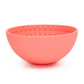 New Design Non-toxic Pet Slow Feeding Bowl Eco Friendly Round Silicone Slow Feeder Dog Lick Bowl
