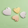 Trendy Accessories Custom Logo Star Charm Jewelry Stainless Steel 18K Gold Heart Pendant for Necklace Bracelet Making