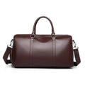Custom Logo Luxury Men's Duffel Bag Waterproof Business Travel Handbag with Shoe Compartment