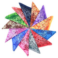 Wholesale Cheap Hip Hop Bandana 100% Polyester Multifunction Dye Tie Bandana