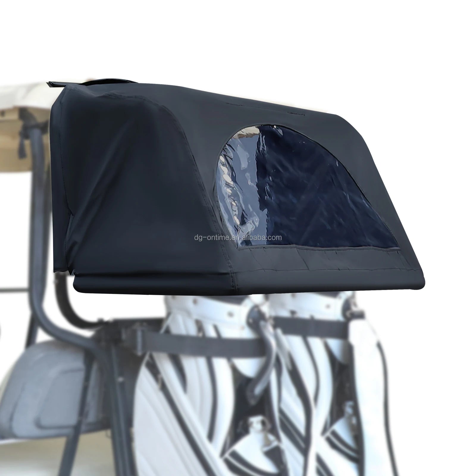 Golf Cart Universal  Black Rear Bag Rain Cover Fits EZGO Club Car and YAMAHA