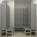 High Quality Durable Z Shape HPL Locker Room School Lockers for Stadium Locker Room