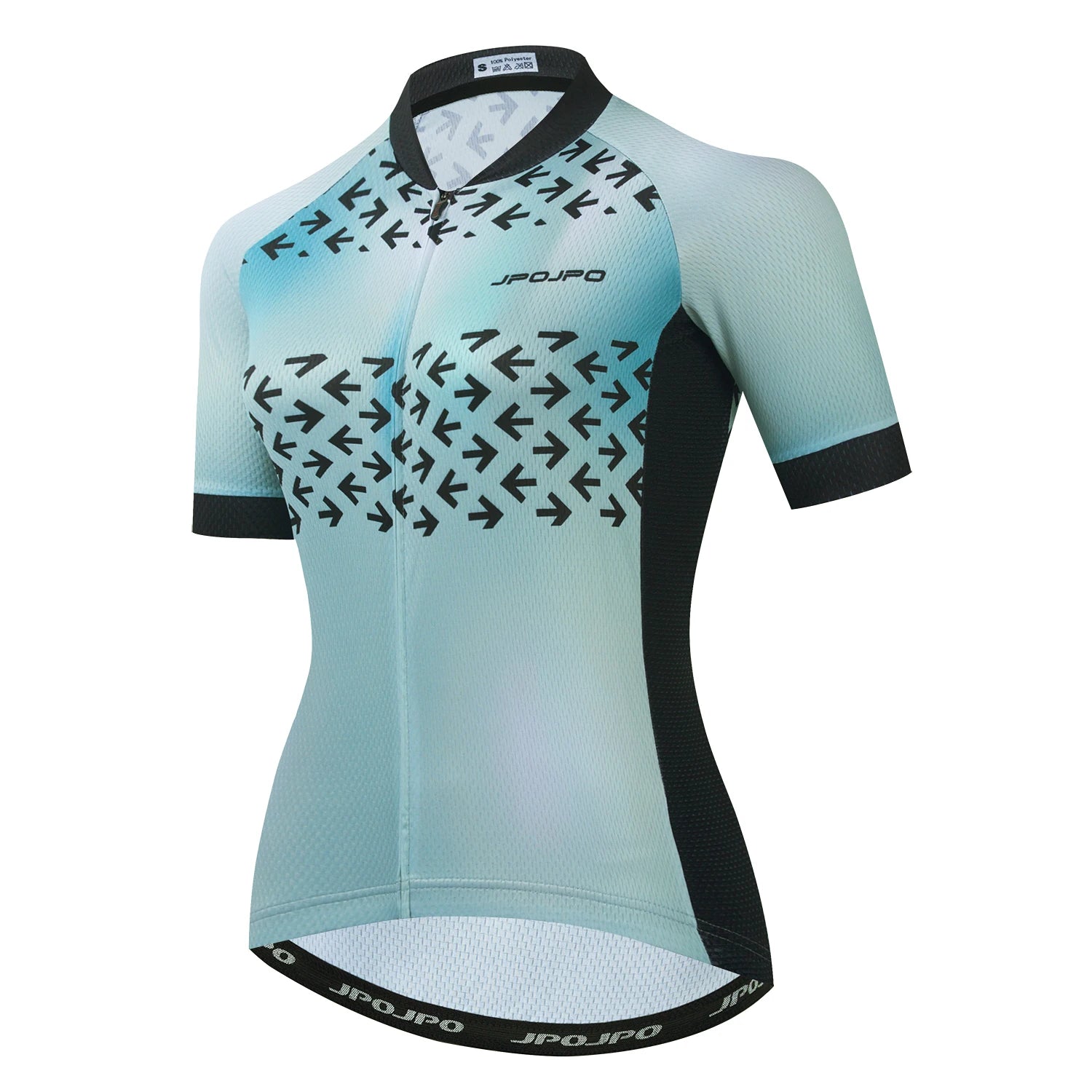 Women's Green Cycling Jersey Breathable Plus Size MTB Tops for Summer Outdoor Sports Bike Shirts for Mountain Bicycle Clothing