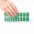 HuiZi Solid Color Nail Polish Sticker Safety Adhesive Diy Eco-Friendly Nail Stickers