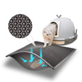 JJF Eva Double Layer Waterproof Cat Litter Mat with Easy Clean Feature 0.7kg
