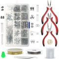 DIY Jewelry Making Supplies Kit Jewelry Repair Tool with Accessories Jewelry Pliers Findings and Beading Wires for Beginners MegaBDM