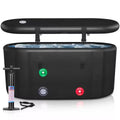 Customised Size PVC Inflatable Ice Bath Sports Recovery Cabin for Adult Fitness Rehab Cold Soaking Bathtub Logo Logo Pool