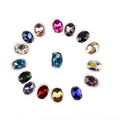 Wholesale New Non-Hotfix Crystal Oval Rhinestone Sew on Rhinestone for Clothes Jewelry