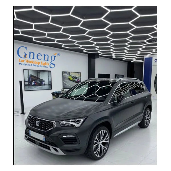 Super Bright Workshop Supermarket Lighting Garage Auto Beauty Hexagonal Led Light
