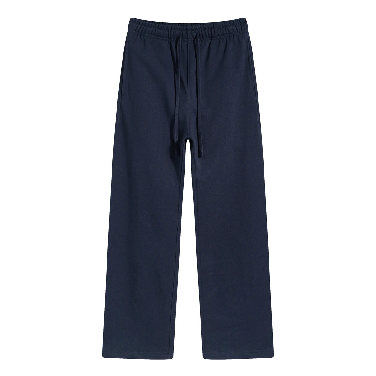 Unisex Casual Wash Flare Sweat Pant Custom Manufacturer Men Loose Heavy French Terry Oversize Wide Straight Leg Baggy Sweatpants