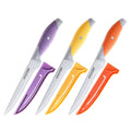 Little Cook Ergonomic Boning Knife with Rubber Handle for Meat Fish Poultry Fillet Cutting and Trimming Deboning Filet Knife