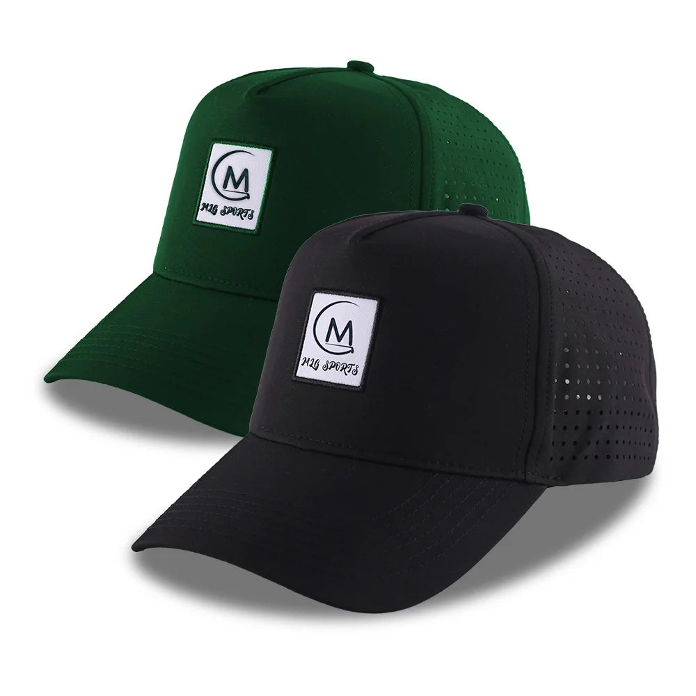 New Arrival Custom Logo Color Polyester Embroidery Printing Golf Hat Design Sport Style Club Baseball Golf Cap