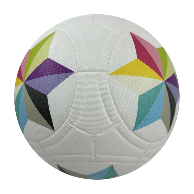 Original Match Soccer Balls Size 5 Official Training Machine Stitched Leather PVC PU Seamless Balon De Futbol Custom Footballs