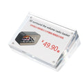 Luxury Thick Acrylic Magnetic Photo Frame Slant Display Rack for Visual Comfort for Advertising Pictures & Price Tags on Desk