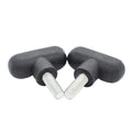 Lenz Holder Nylon Cylinder Head PC Knob Thumb Screw Mounting Stainless Steel with Plastic Tee Handles Carton Knurled Head CN;GUA