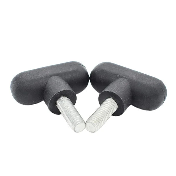 Lenz Holder Nylon Cylinder Head PC Knob Thumb Screw Mounting Stainless Steel with Plastic Tee Handles Carton Knurled Head CN;GUA