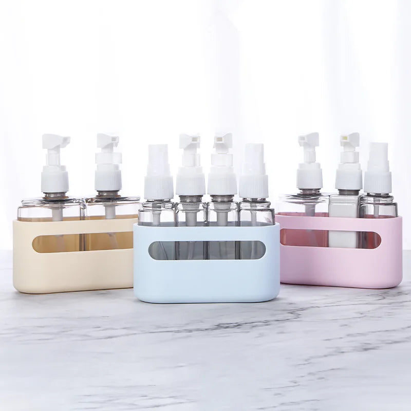 High-grade Spot Toner Water Bottle Cosmetics Spray Bottle Shampoo Body Wash Lotion Bottle Combination Set