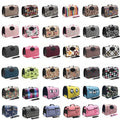 Portable Breathable Eco-Friendly Transport Tote Bag for Pets Foldable Travel Cat Dog Carrier Small Animals Sizes S/M/L