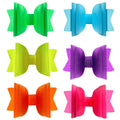 Summer Sweet Jelly PVC Waterproof Hairpins Girls Bling Bling Hair Bows for Pool Party for Kids