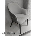 Hot Sale Golden Metal Legs Dining Chair Luxury Arm Dining Room Furniture Modern Leather Dining Chairs