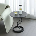 Nordic Fashion Industrial Design End Table Wholesale Marble Corner Side Table Metal for Living Room Furniture Coffee Table
