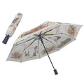 Custom Logo Wholesale Foldable Branded Coloured Nylon Umbrella Portable Rain Automatic Windproof Folding Advertising Plastic