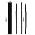 Wholesale Slim Eyebrow Pencil Customized Private Label with Brush Smooth Waterproof Long-lasting Matte Super Fine Eyebrow Pencil