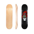 Customized Maple Fiber Glass Skate Board Blank Skateboard Decks With Logo