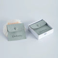 Elegant Wholesale Luxury Envelope Style Microfiber Jewelry Gift Bag with Button Jewel Pouch
