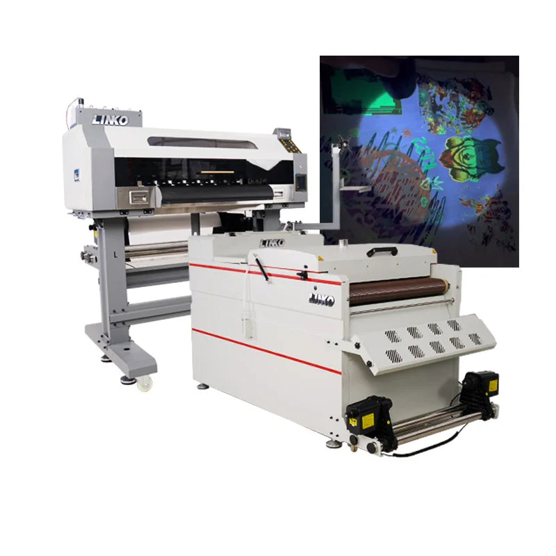 Best 60cm Print Width DTF White Ink Printer Printing Machine I3200 4720 Xp600 Printheads PET Film DTF Printer 60m