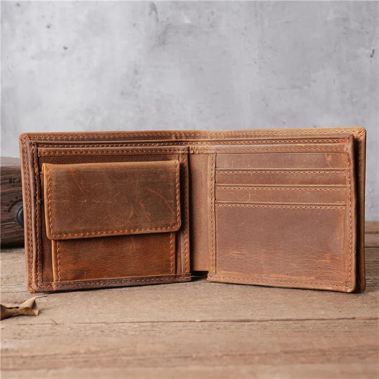YAMO Branded High Quality Luxury Wallet Custom Leather Wallet for Men