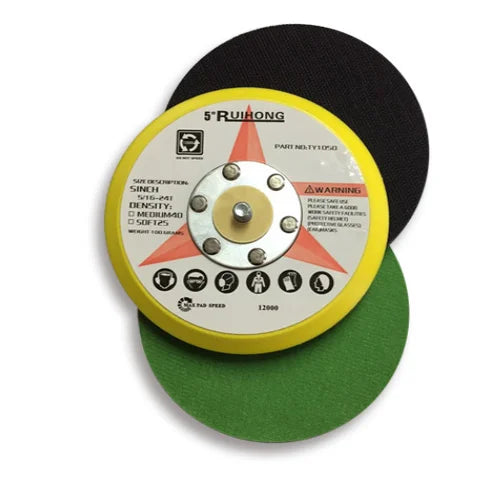 5 Inch(125MM) 12MM Soft Density Sponge Surface Protection Interface Pad for Uneven Surface Polishing