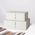 Wholesale Faux Leather Jewelry Boxes Storage Boxes Jewelry Organizer Accessory Organizer