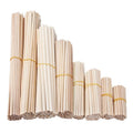 Round Wooden Stick for Crafts Food Ice Lollies and Model Making Cake Dowel DIY Durable Dowel Building Model Woodworking Tool