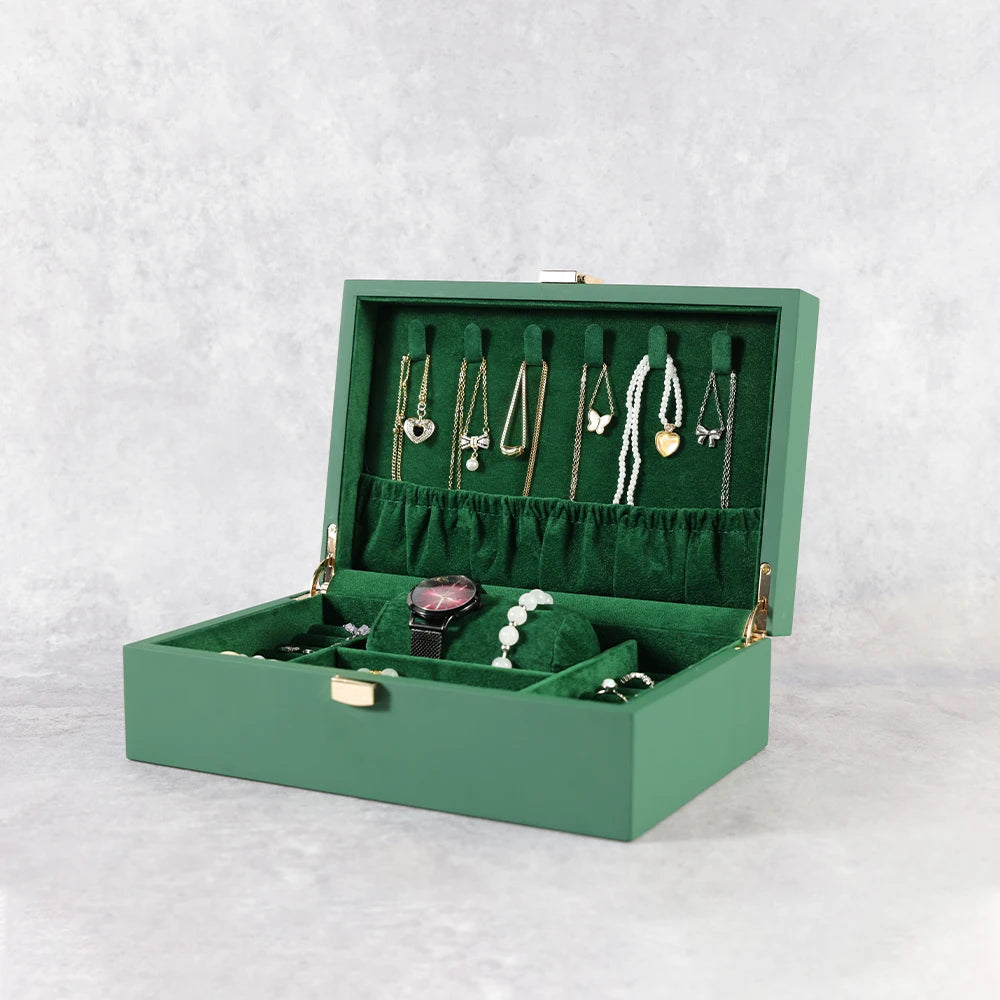 New Arrival 3 Layer Emballage Bijoux Jewelry Large Capacity Box Suitable for Jewelry Storage 3 Drawers Jewelry Storage Case