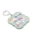 Luminous Sequins Acrylic Shaker Keychains Cute Anime Figure Charms Factory Custom Shape Available Keyrings